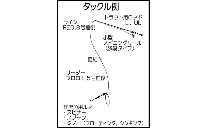 渓流釣りの4つの釣り方【ルアー・エサ・フライ・テンカラ】を徹底解説