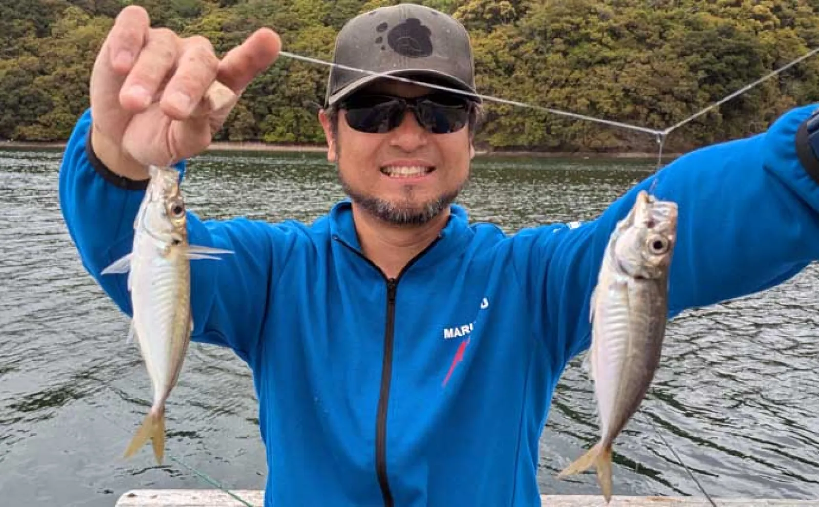 イカダのサビキ釣りでアジ爆釣【三重・迫間浦】アオリイカはヤエン＆エギングで不発