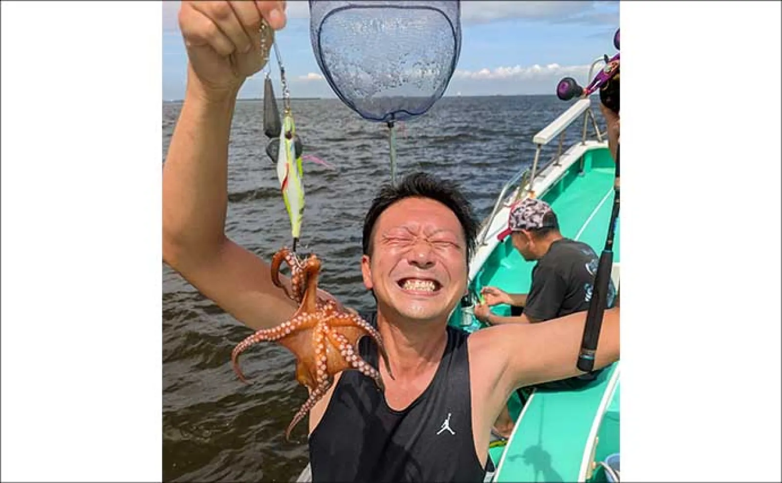 2.3kg級大ダコ浮上！」東京湾のエギタコ釣りで1kg超えを続々キャッチ