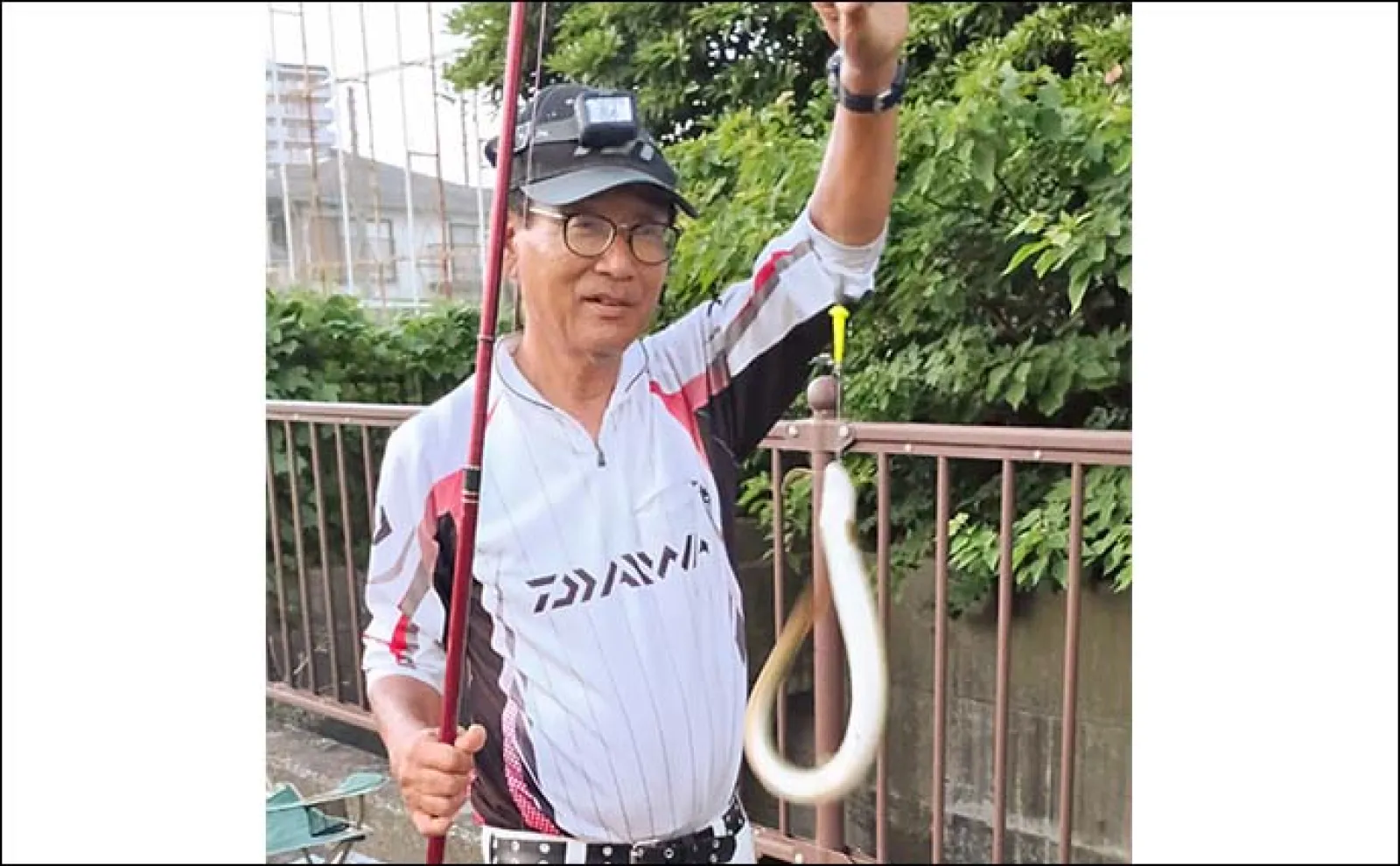 平作 川 ウナギ 釣り