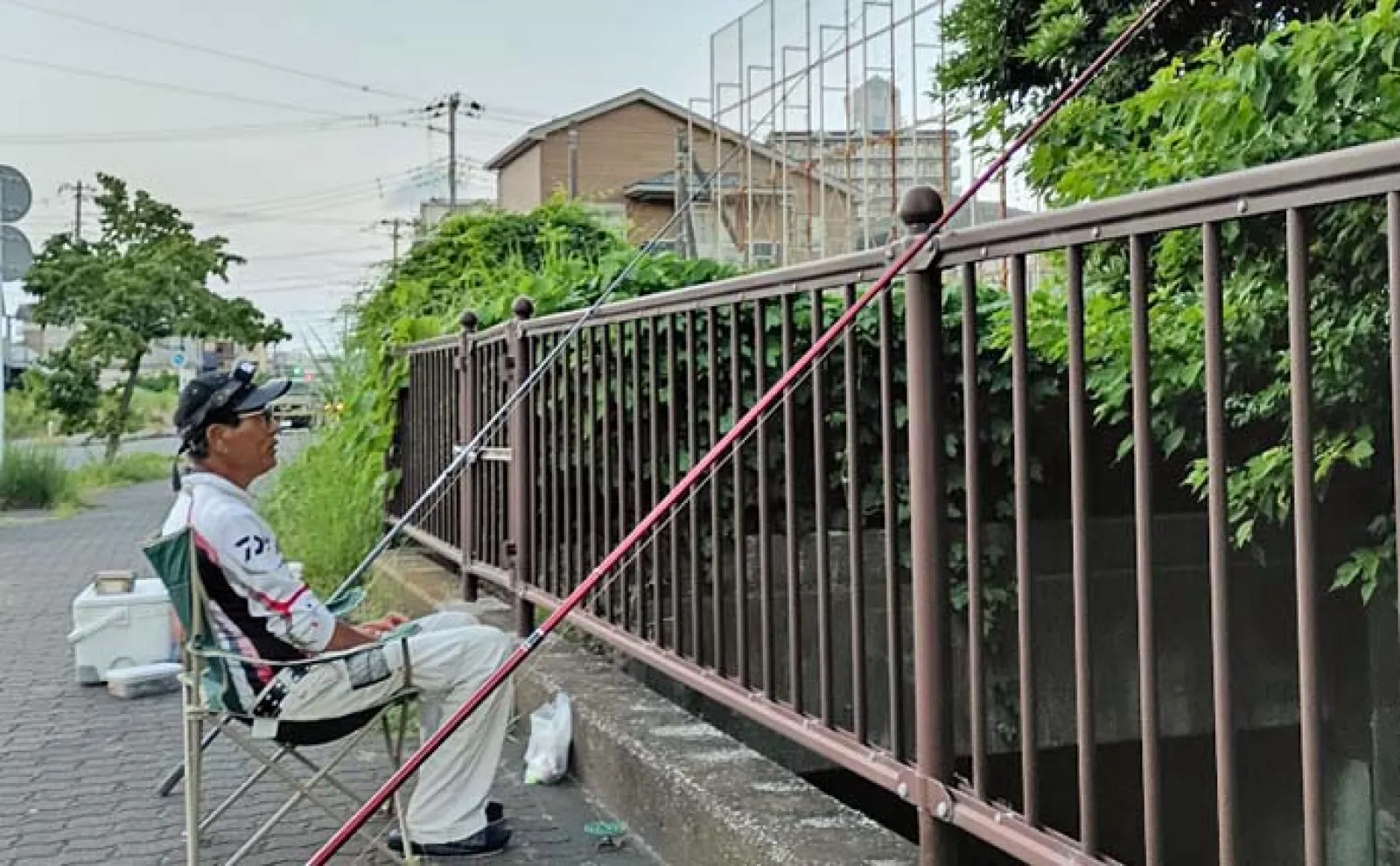 平作 川 ウナギ 釣り