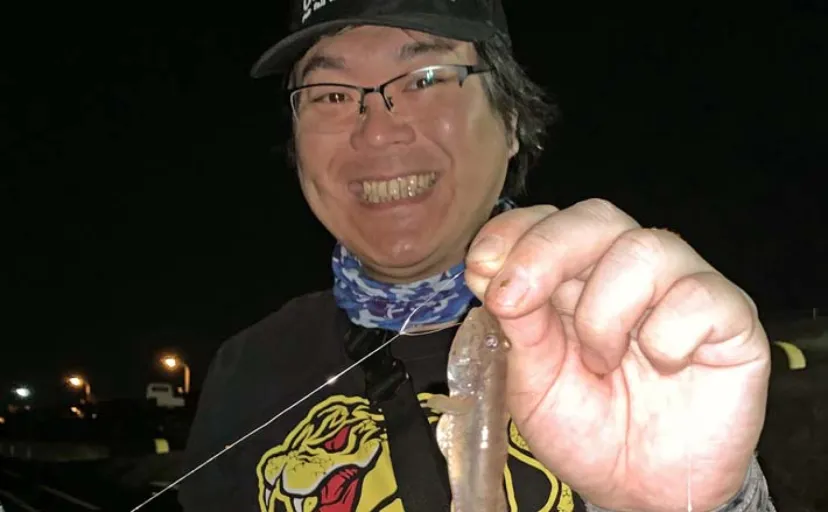 揖斐川のナイトハゼ釣りで21匹キャッチ【三重】ゲストにセイゴやヒイラギもヒット