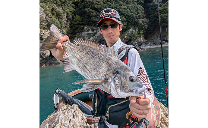 大物釣り 磯でのエギング＆フカセ釣りを堪能【大分・米水津】アオリにグレに大型