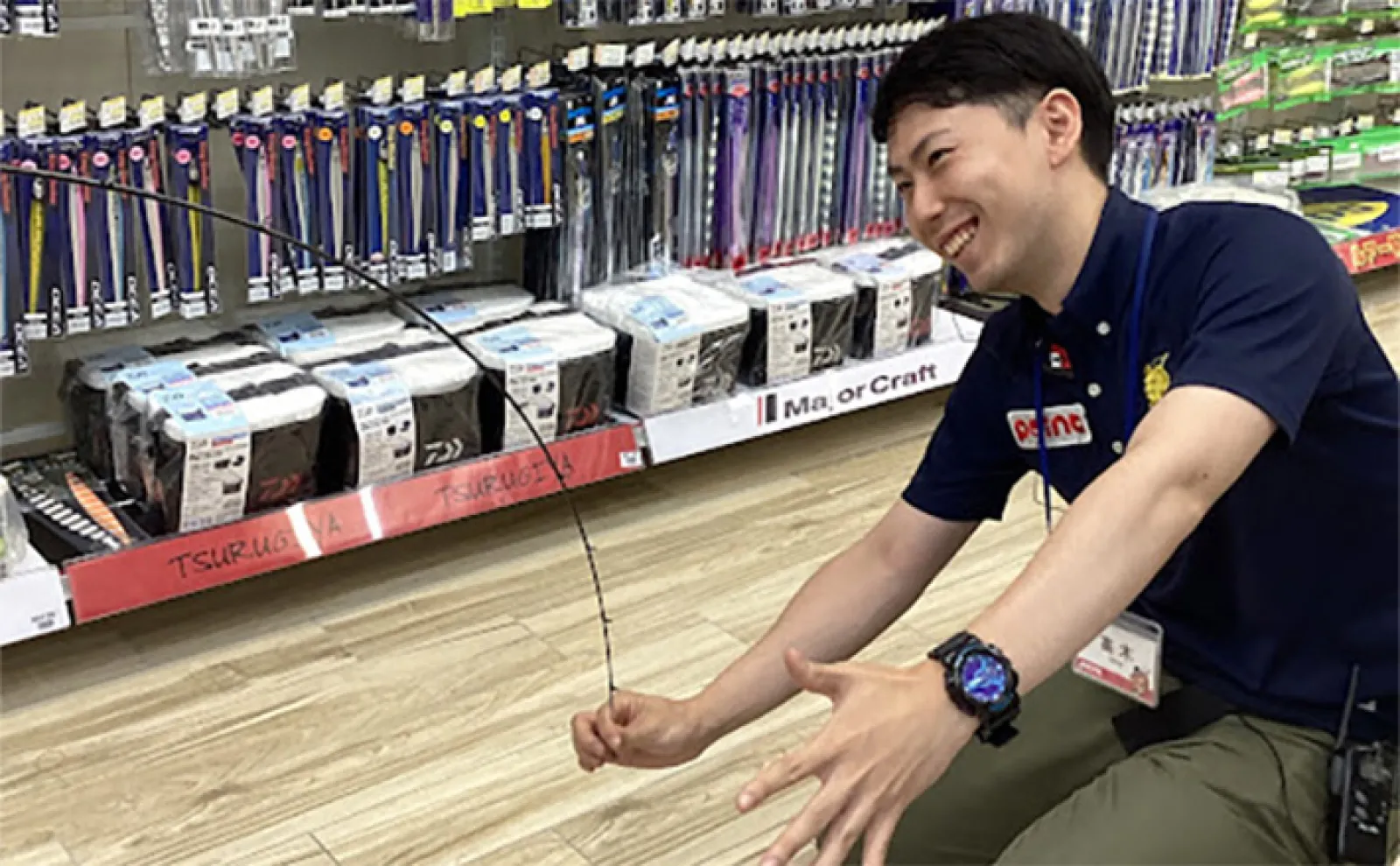 釣具屋で一番多い質問はやっぱりアレだった？」 全国の釣具店スタッフ