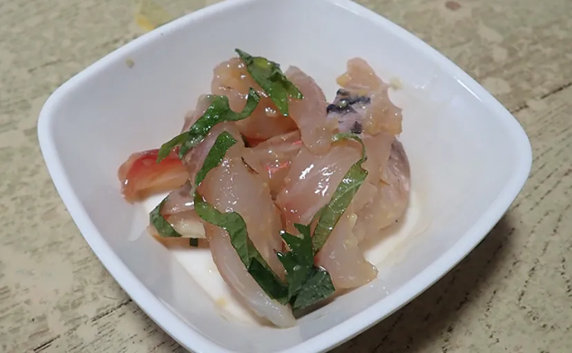 釣魚で作る「漁師飯」レシピ:クロダイのなめろう風 味噌がミソ?