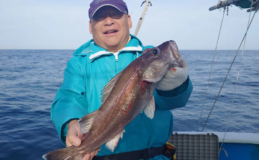 中深海釣り釣果速報：1kg超え「アラ」に「ウッカリカサゴ」を好捕【わし丸・静岡】
