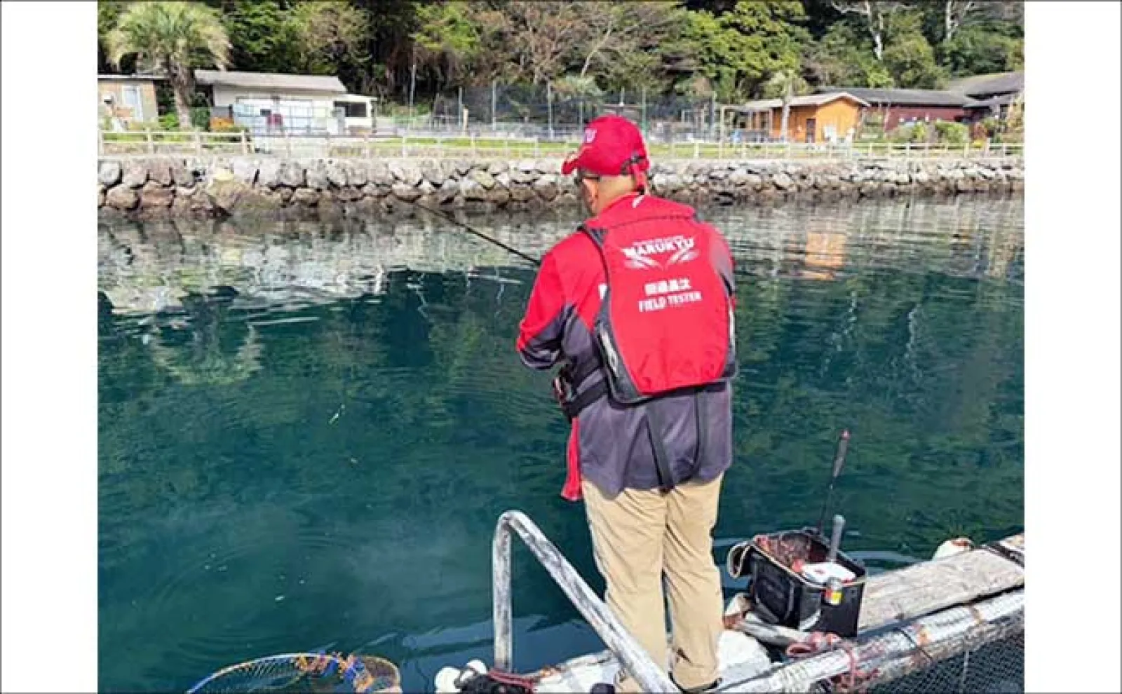 イケスでのフカセ釣りで50cm級頭にマダイ連打に成功！【沼津・静岡