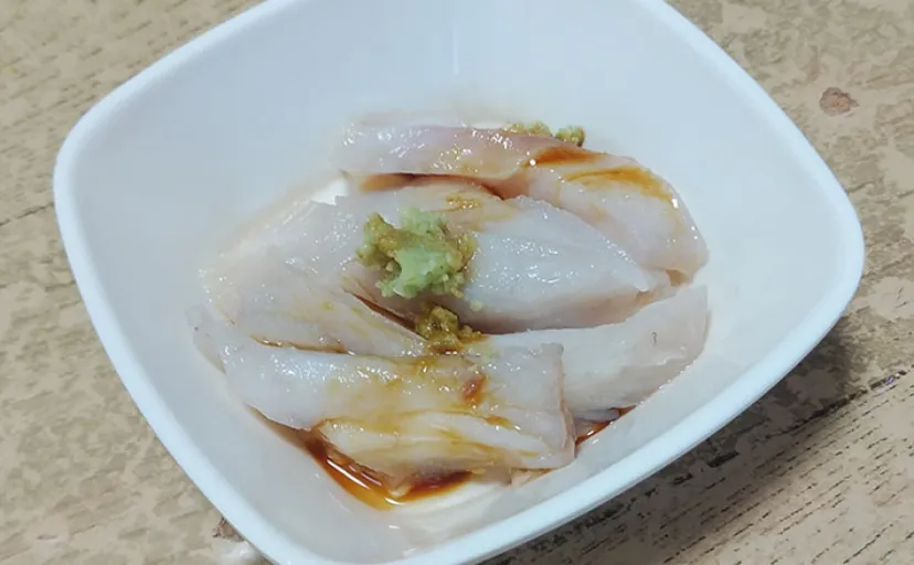 釣魚で作る「お酢活用」レシピ：ウスバハギの酢洗い　漬け時間は5分程度でOK