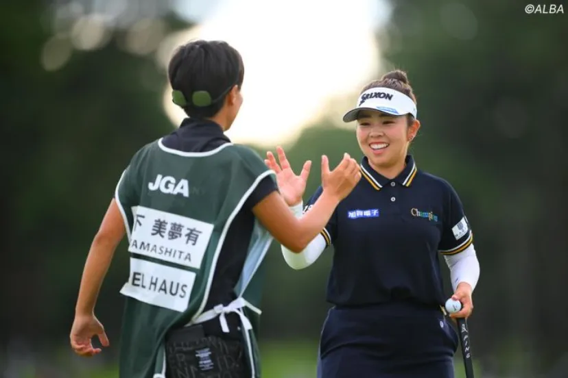 
				山下美夢有の連続ノーボギーは『113』でストップも…ツアー新記録樹立「このコースはボギーを打たないことが大事」
			