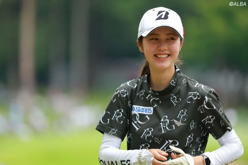 
				“生イ・ボミ”の影響でプロを志した19歳ルーキー　與語優奈はQT79位からのジャンプアップへ「次は上位に」
			
