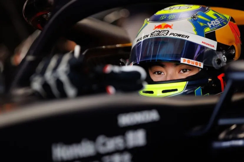 角田裕毅、F1日本GP FP1で“日本人コンビ”組む岩佐歩夢にエール「僕としては羨ましいこと。思いっきり楽しんでほしい」