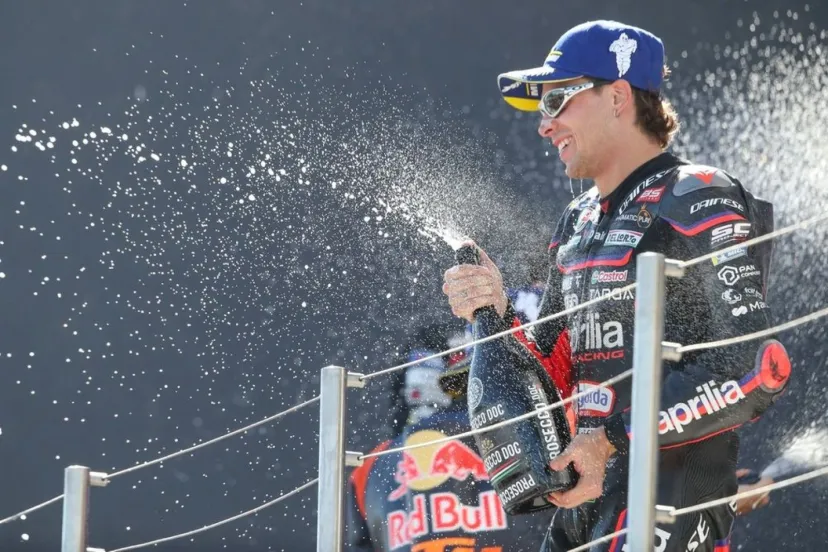 【MotoGP】マルケス＆アコスタに敗れ3位も、ベッツェッキ不満無し「予選で巻き返して、素晴らしい結果を得られた」