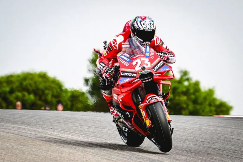 MotoGPポルトガル予選｜好調バスティアニーニ、チームメイト上回りPP獲得。マルケス兄転倒影響で不完全燃焼8番手