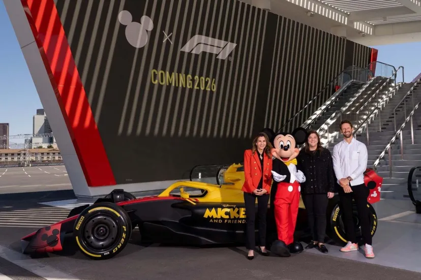 F1とディズニーのコラボレーション、2025年のラスベガスGPからスタート「魔法に満ちたウィークエンドをお届けする」