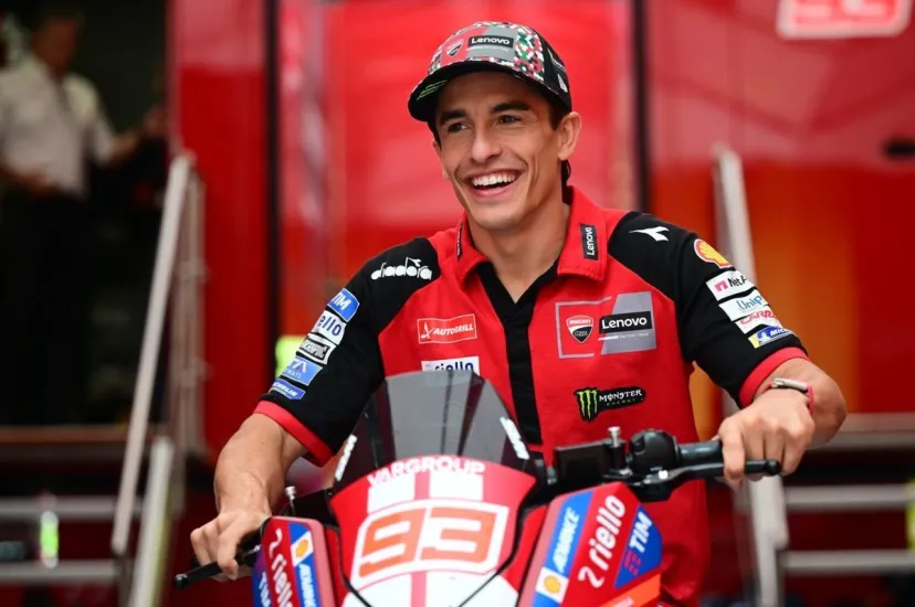 【MotoGP】マルク・マルケス、レース後の”手書きメモ”は進歩の証？　チームからは転倒禁止令も