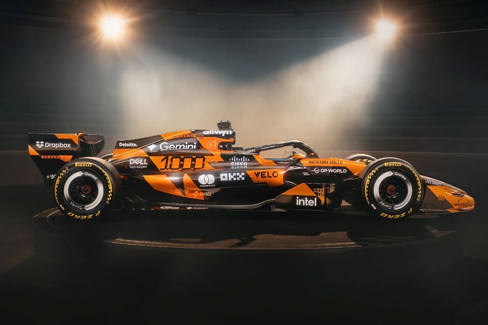 マクラーレン、F1参戦1000戦を記念した特別カラー発表。モナコ