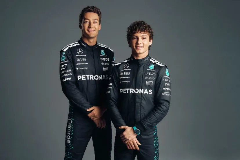 僕らが新しいメルセデスF1のリーダーズ。ラッセル、新人アントネッリと迎える“ポスト・ハミルトン”時代にワクワク