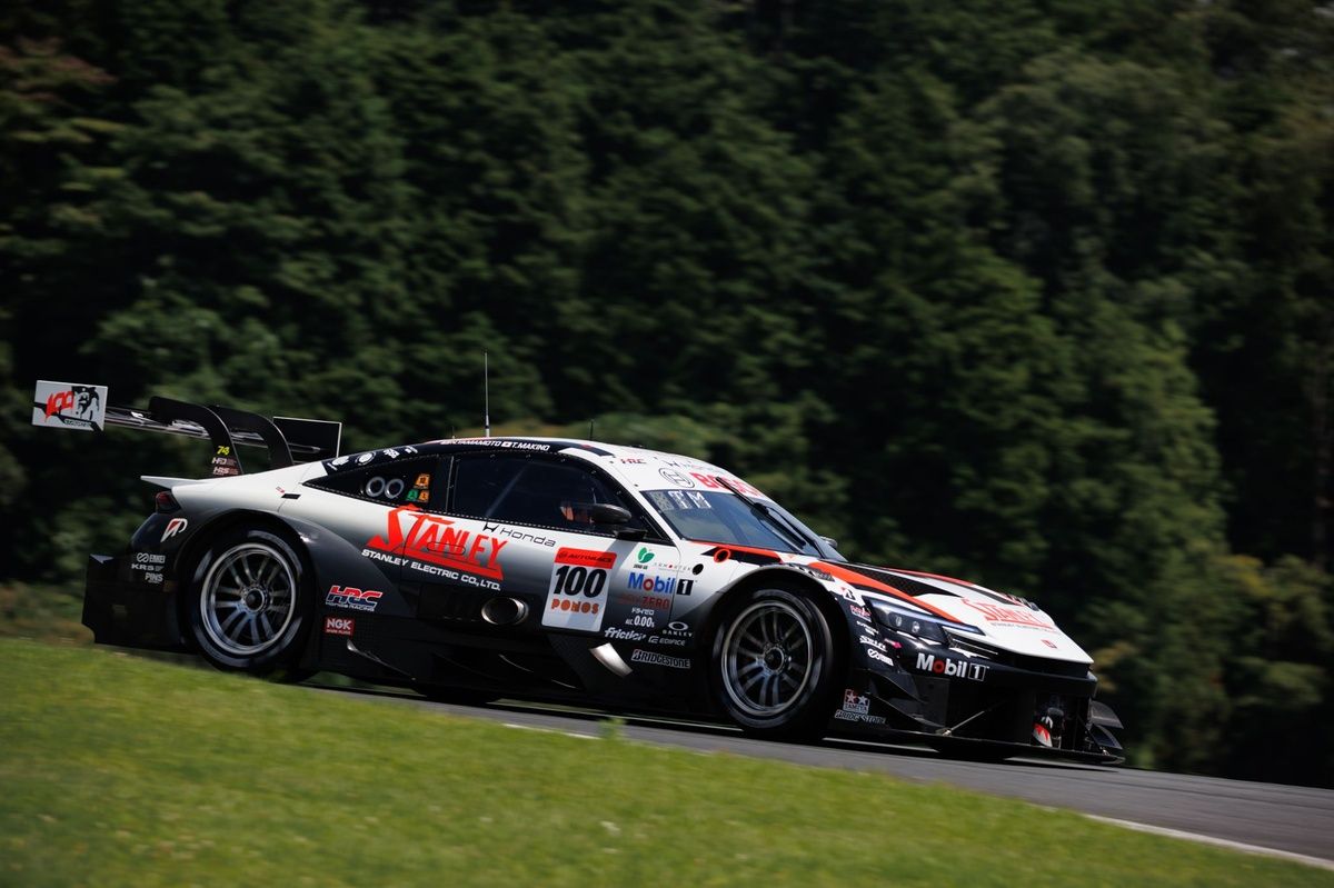 ホンダのHRCプレリュードGTが初優勝！ 100号車STANLEYが制す｜スーパー