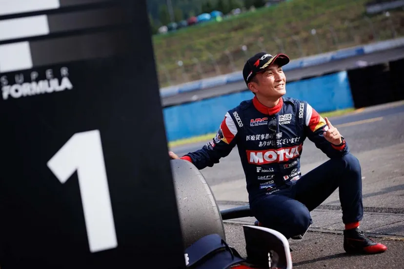 タイトル争いに踏みとどまる会心の一撃！　野尻智紀が驚速アタックで今季3度目ポール。ローソン3番手、宮田8番手｜スーパーフォーミュラ第7戦もてぎ
