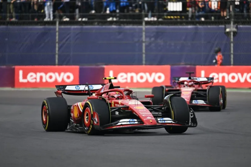 サインツJr.優勝でフェラーリがランキング2番手浮上。フェルスタッペン20秒ペナと大荒れ。角田裕毅リタイア｜F1メキシコシティGP決勝