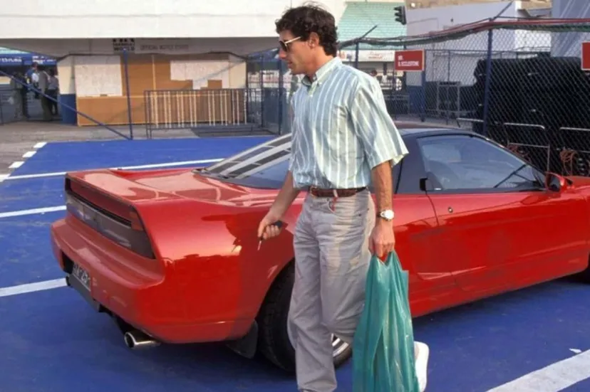 アイルトン・セナが所有していたホンダNSXが手に入るチャンス到来！　9600万円で中古車サイトに登場