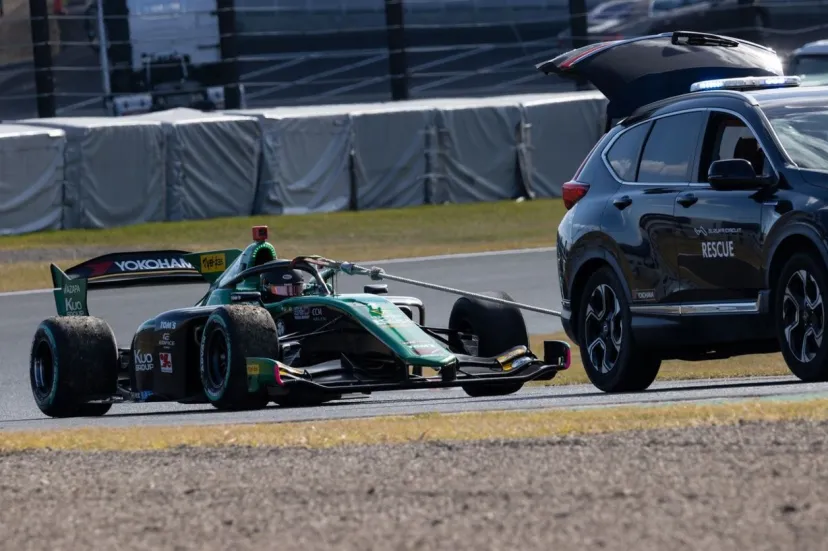 ウーゴ・ウゴチュク、初乗りで新人セッション最速! ブラウニング、荒尾が続く|スーパーフォーミュラ合同・ルーキーテスト:3日目午前タイム結果