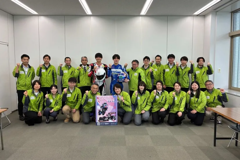 今年は『もてぎ2&4』で開幕! スーパーフォーミュラのルーキー野村勇斗、JSB1000の吉田愛之助と共に栃木県庁等を訪問