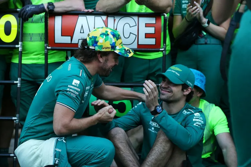 2023年F1チームメイトバトル：アストンマーチン「大ベテランの味存分に……アロンソが8回の表彰台を獲得。ストロールは0回」