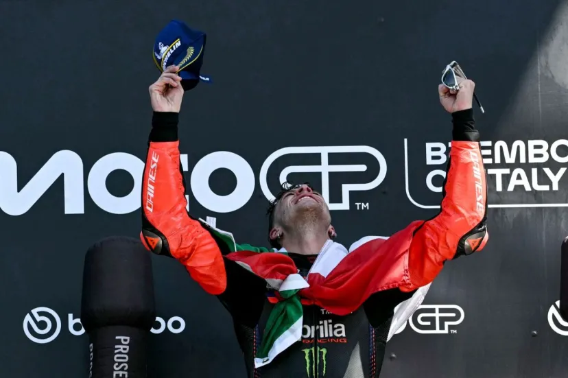 ベッツェッキ、重圧乗り越え地元イタリアで初優勝「子供の頃からの夢だった……感情の面ではMotoGP初優勝と似ている」