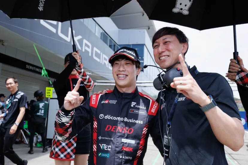 福住仁嶺、ROOKIE加入5戦目でポール獲得。デグナー、スプーン4脱祭りで順位が大きく変動|スーパーフォーミュラ第5戦