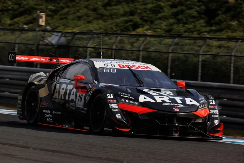【スーパーGT】タイヤ選択が噛み合わなかった？　予選Q1敗退に終わった16号車ARTA、NSX-GTの有終の美に向け「チーム全員諦めていない」と大津弘樹
