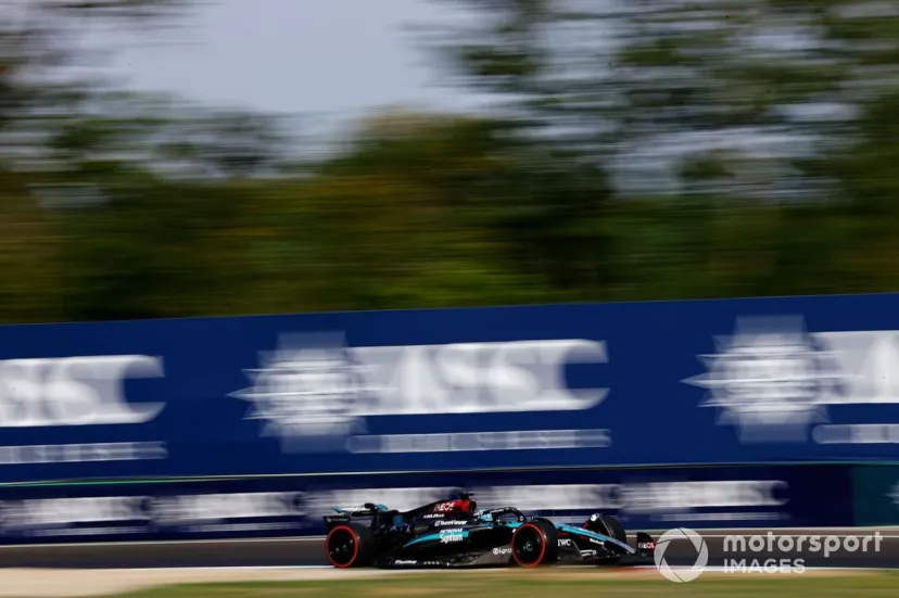 サマーブレイク前の輝きはどこに……？　メルセデスF1「マシンがギリギリの状態」新フロア投入の弊害か