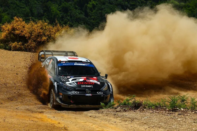 優勝争った勝田貴元&ロバンペラが共にデイリタイア……オジェが首位に。WRCラリー・ポルトガル3日目は波乱の展開