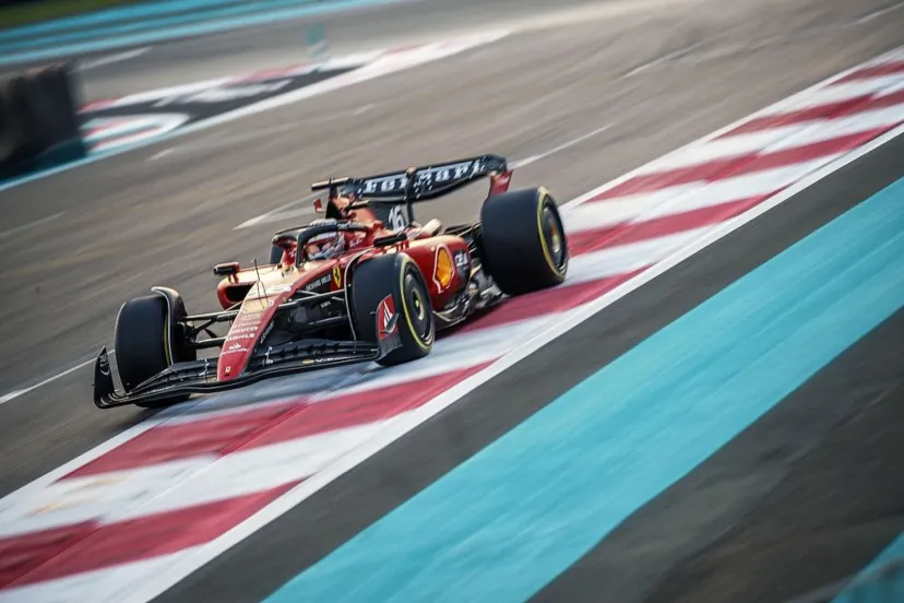 ルクレールがトップも、サインツJr.がクラッシュ。2度の赤旗で波乱の予感？｜F1アブダビFP2