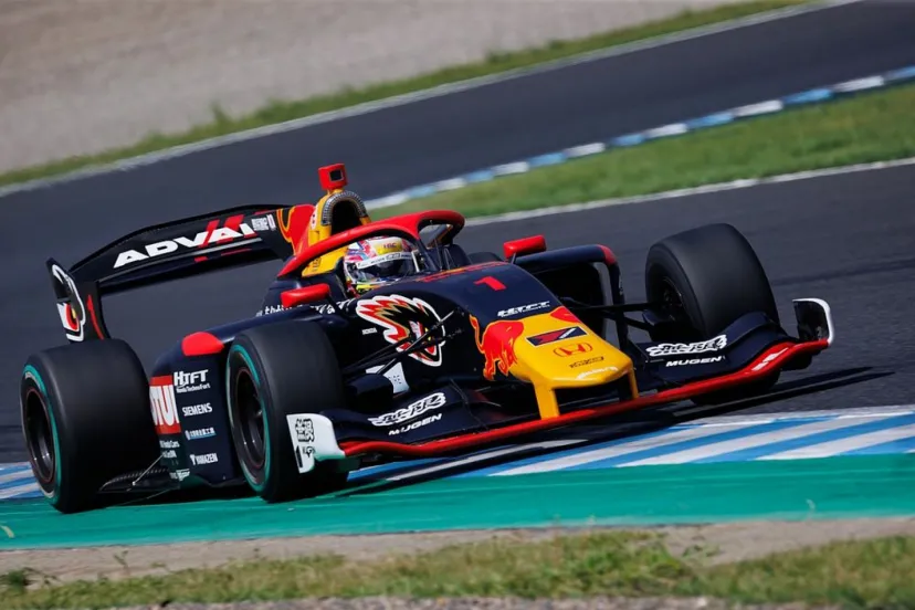 逆転タイトル狙う野尻智紀がトップタイム。牧野任祐、小林可夢偉が続く｜スーパーフォーミュラ第7戦もてぎ：土曜フリー走行タイム結果