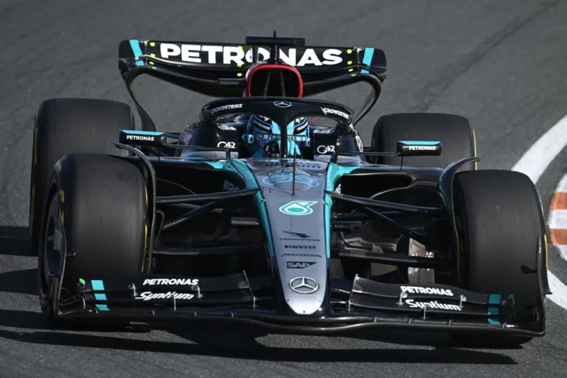 F1オランダGP FP2速報|ラッセルがトップタイム。メルセデス&マクラーレンがトップ4を占める……角田裕毅も好調7番手