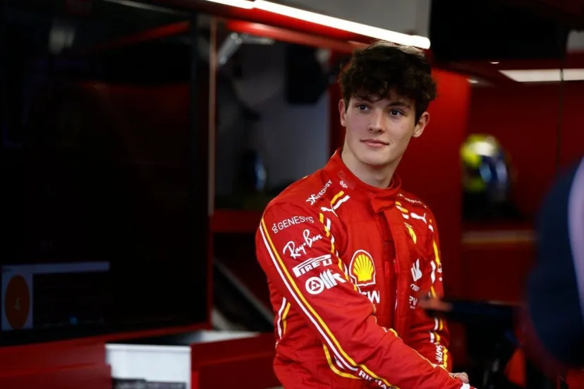 ベアマン、F1デビュー前に“最推し”ベッテルから応援メッセージ受け取り大興奮「僕は初期の頃から彼の大ファン」