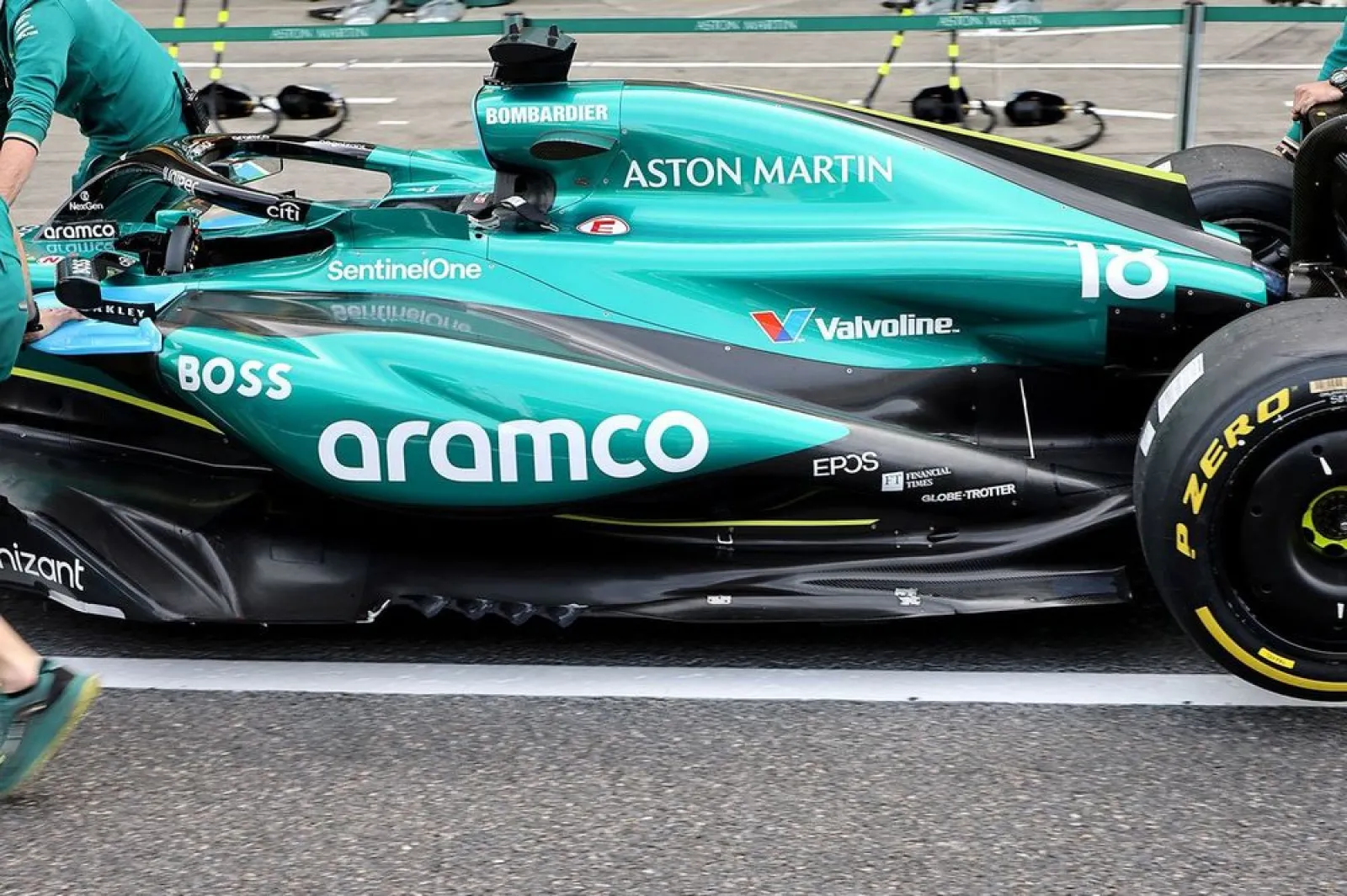 アストンマーティン、F1日本GPでアップデート投入。”レッドブル