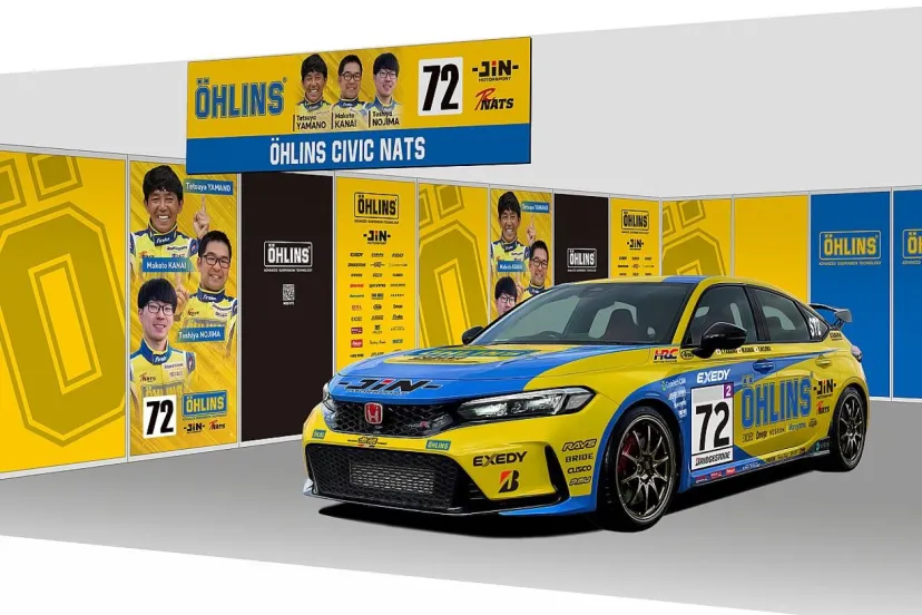 山野哲也が20年ぶりにホンダ車でレースに参戦! 日本自動車大学校がシビックでのスーパー耐久ST-2クラス参戦を発表