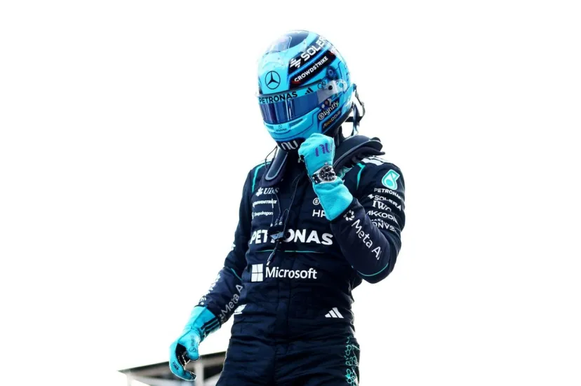 メルセデスに明暗。ラッセル圧倒の0.8秒差ポール、アントネッリ痛恨ミスで16番手|F1アゼルバイジャンGP予選