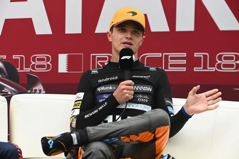 予選結果さえ良ければ……ノリス、カタールGPで後輩ピアストリに“F1初優勝”先越され悔しさ滲ませる「2勝が狙えたはず」