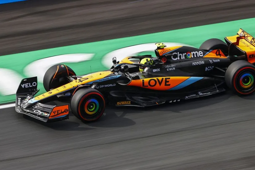 ランド・ノリス、地元フェルスタッペンを抑えてFP2トップ！　角田裕毅、好調5番手｜F1オランダGP