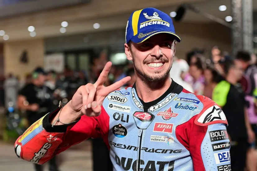 【MotoGP】スプリント初表彰台のディ・ジャンアントニオ「トップに仕掛けるにはもう1~2周欲しかった。でもハッピー」