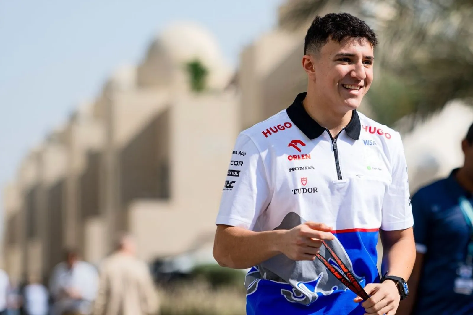 来季F1デビュー決定ハジャー、チームメイト角田裕毅との共闘に期待「僕 
