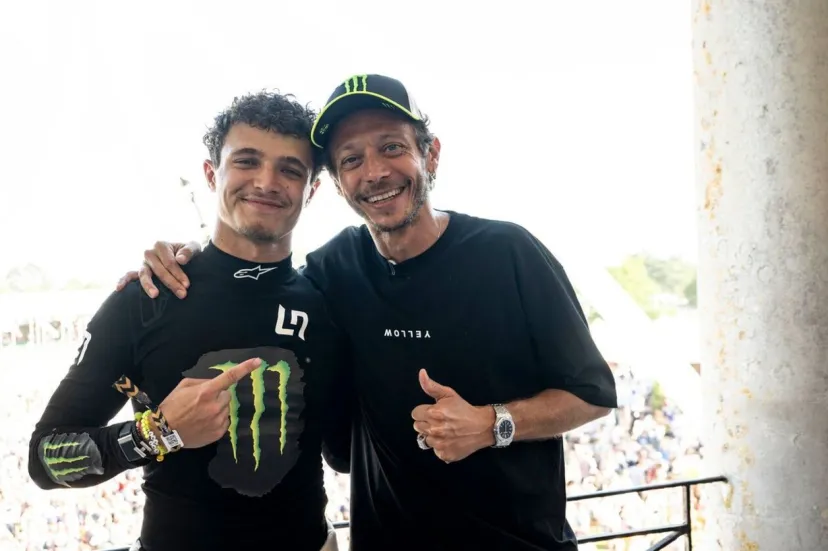 これぞまさにドリームチーム! ロッシとノリスがル・マン24時間で”コンビ”を組む?「来年は無理だけど、2〜3年後に実現したら最高だ!」