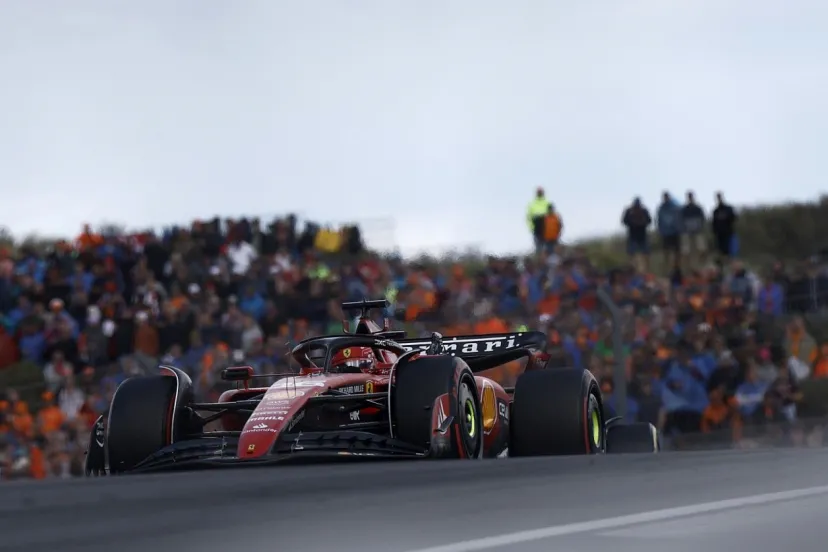 ルクレール、F1オランダGPは手負いのマシンで走行も結果リタイア「雨のカオスな状況で入賞できないかと思っていたけど……」