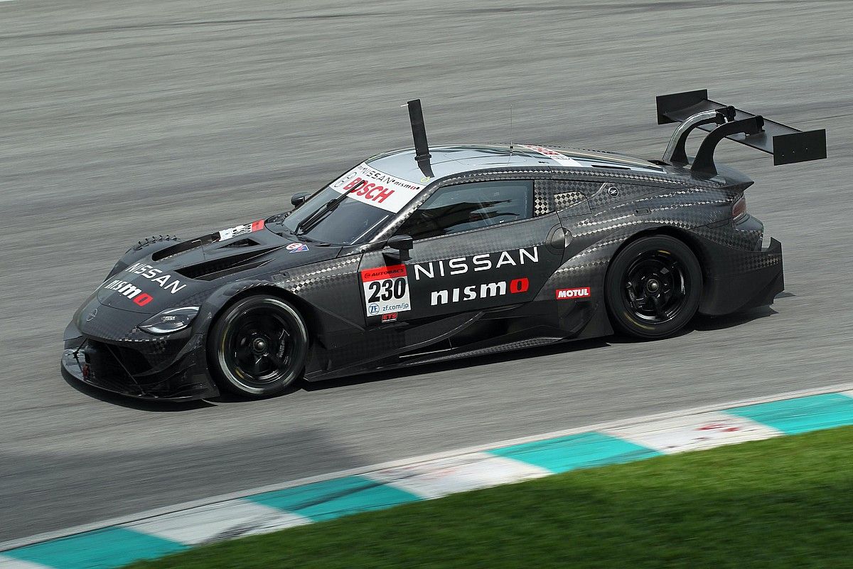 スーパーGTセパンテストは前半終了。2日目も日産Zが好調、トップ