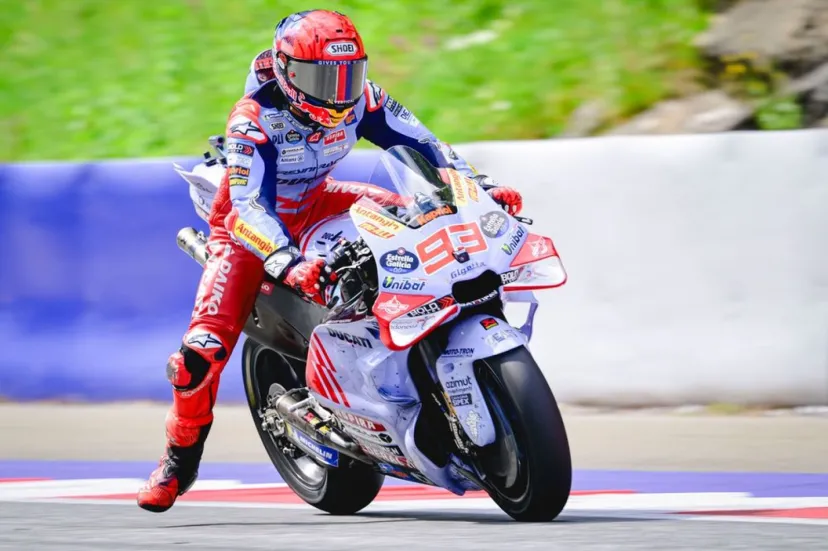 MotoGPアラゴンFP1｜マルケス今回こそ勝てるか？　順調トップタイムで週末をスタート。バニャイヤ大苦戦21番手沈む