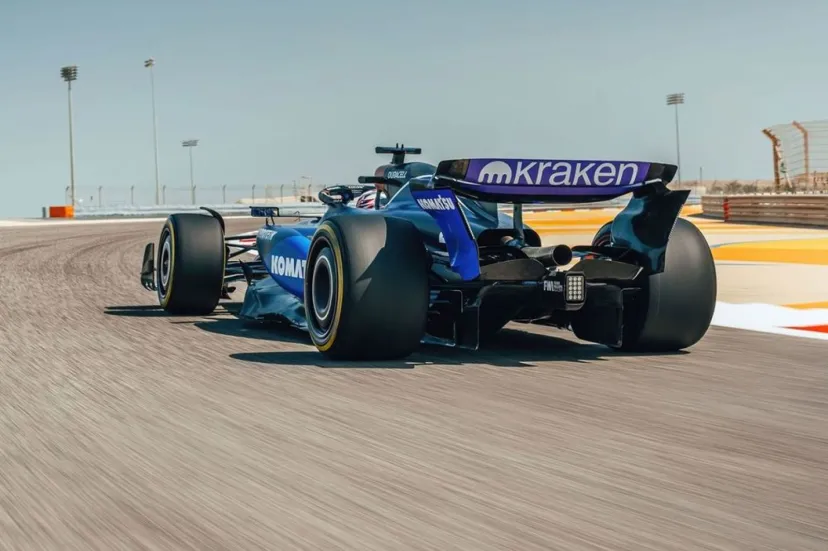ウイリアムズF1、新車FW46はメルセデスの”旧型”リヤサスペンションを継続使用。プルロッド式にこだわる
