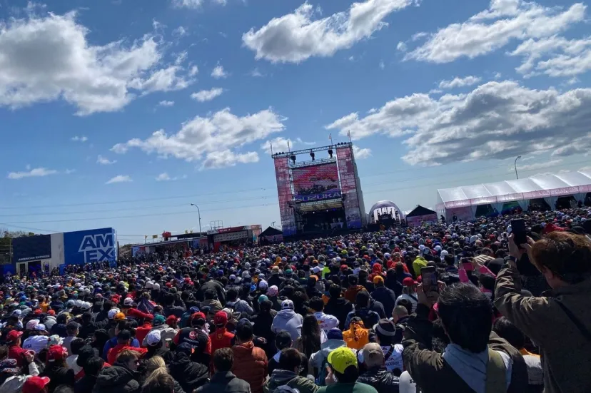 角田裕毅レッドブル昇格効果か!? F1日本GP初日金曜日入場者数は2年前から約1.5倍。人気の高まりも予感させる